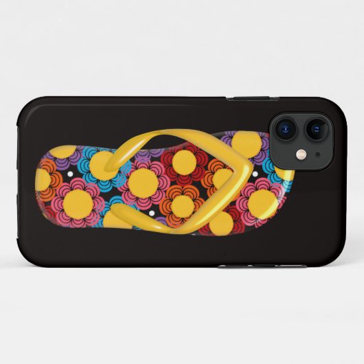 Daisy Flip-Flop Case-Mate iPhone Case (Achterkant (horizontaal))