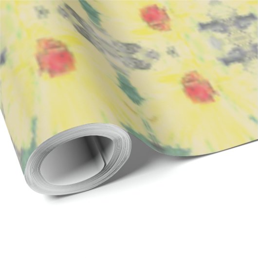 Daisy Floor w/Name Cadeaupapier (Rol Hoek)