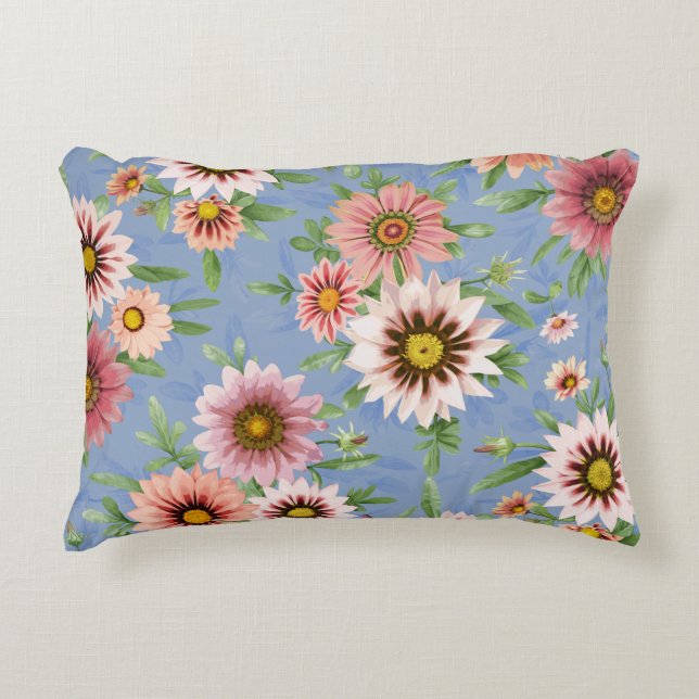 Daisy Floral Accent Kussen (Voorkant)