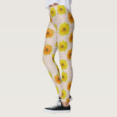 Daisy floral bouquet leggings (Links)