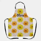 Daisy floral bouquet schort (Voorkant)