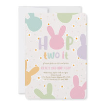 Daisy Floral Bunny 2e verjaardag