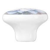 Daisy Floral Ceramic Knob Keramische Knop (Zijkant)
