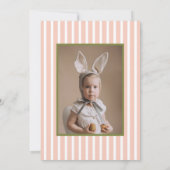 Daisy Floral Groen roze Groovy Meisje Verjaardag Kaart (Achterkant)