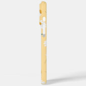 Daisy Floral iPhone Case – Geel Esthetisch Hoesje (Achterkant / Links)