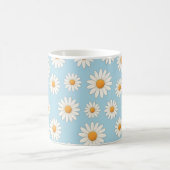 Daisy Floral Mok – Cheerful Flower Pattern Coffee (Center)