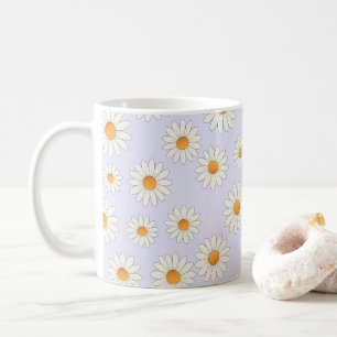 Daisy Floral Mok – Cheerful Flower Pattern Coffee