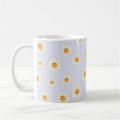 Daisy Floral Mok – Cheerful Flower Pattern Coffee (Links)