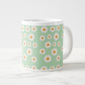 Daisy Floral Mok – Cheerful Flower Pattern Coffee (Voorkant rechts)