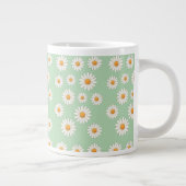 Daisy Floral Mok – Cheerful Flower Pattern Coffee (Rechts)