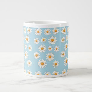 Daisy Floral Mok – Cheerful Flower Pattern Coffee