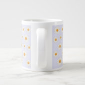Daisy Floral Mok – Cheerful Flower Pattern Coffee (Achterkant)