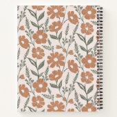 Daisy Floral Monogrammed Notitieboek (Achterkant)