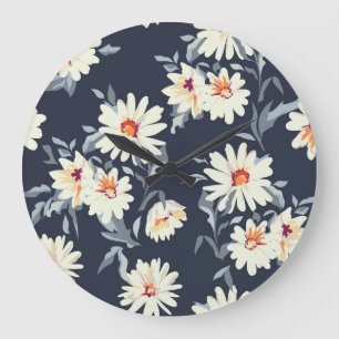  Daisy Floral: naadloze print Grote Klok