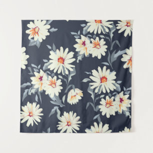  Daisy Floral: naadloze print Wandkleed