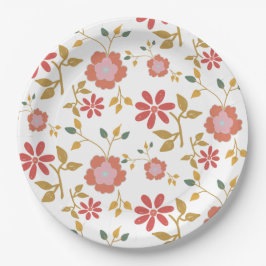  Daisy Floral Papieren Bordje