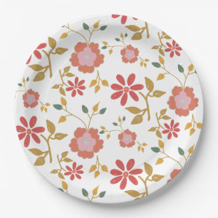  Daisy Floral Papieren Bordje
