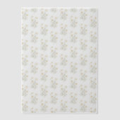 Daisy Floral Patroon Wedding Vellum Uitnodigingen (Voorkant)