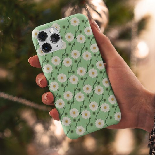 Daisy Floral Pattern Case-Mate iPhone Case
