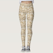 Daisy Floral Pattern Leggings (Voorkant)