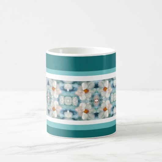 Daisy Floral Patterned Koffiemok (Center)