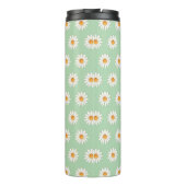 Daisy Floral Thermal Tumbler – Esthetisch geïsolee Thermosbeker (Achterkant)
