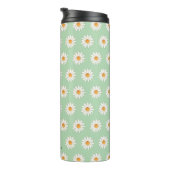 Daisy Floral Thermal Tumbler – Esthetisch geïsolee Thermosbeker (Geroteerd rechts)