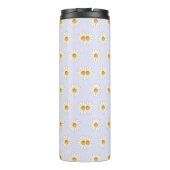 Daisy Floral Thermal Tumbler – Esthetisch geïsolee Thermosbeker (Achterkant)