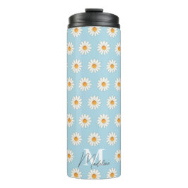 Daisy Floral Thermal Tumbler – Esthetisch geïsolee Thermosbeker