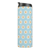 Daisy Floral Thermal Tumbler – Esthetisch geïsolee Thermosbeker (Geroteerd rechts)