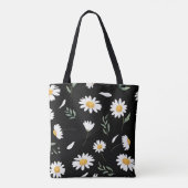 Daisy Floral Tote Bag (Achterkant)