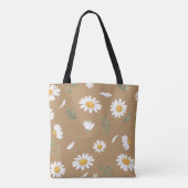 Daisy Floral Tote Bag (Achterkant)
