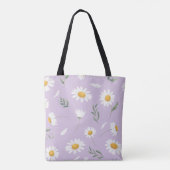 Daisy Floral Tote Bag (Achterkant)