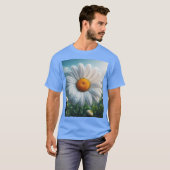 Daisy Floral White T-shirt (Voorkant volledig)