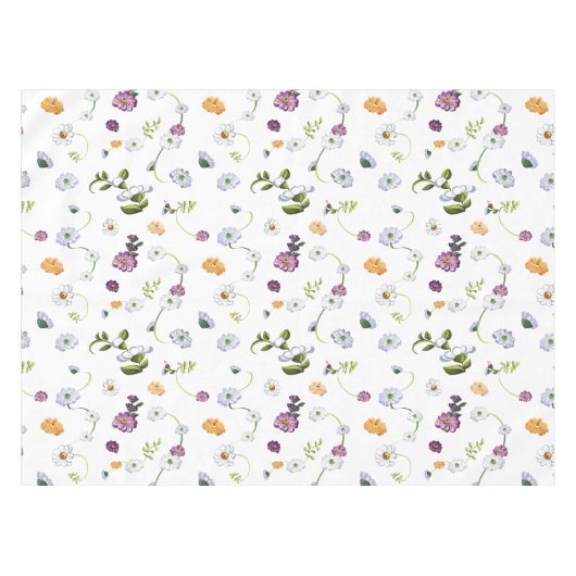 Daisy flower 2 tafelkleed (Voorkant (Horizontaal))