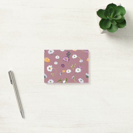 Daisy flower 3 post-it® notes (Kantoor)