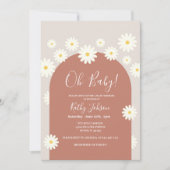 Daisy Flower Arch Baby shower Kaart (Voorkant)