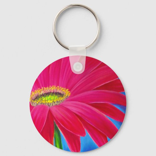 DAISY FLOWER ART - MULTI SLEUTELHANGER (Voorkant)