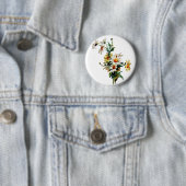 * Daisy* Flower Art Ronde Button 5,7 Cm (In situ)