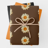 Daisy Flower Art Wrapping Craft Paper (In situ)