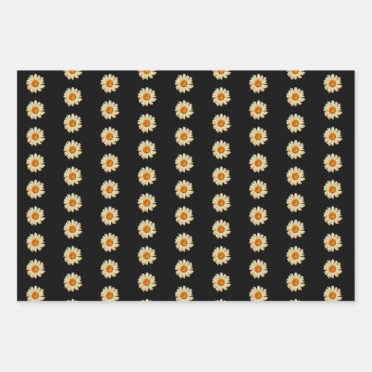 Daisy Flower Art Wrapping Craft Paper (Voorkant 3)