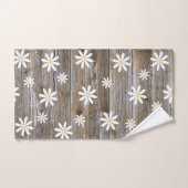 Daisy Flower Barn Boardhuisje Daisy Bad Handdoek (Handdoek)