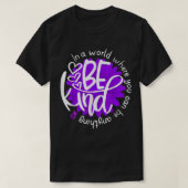 Daisy Flower Be Sind Alzheimer Awareness Month Kin T-shirt (Design voorkant)