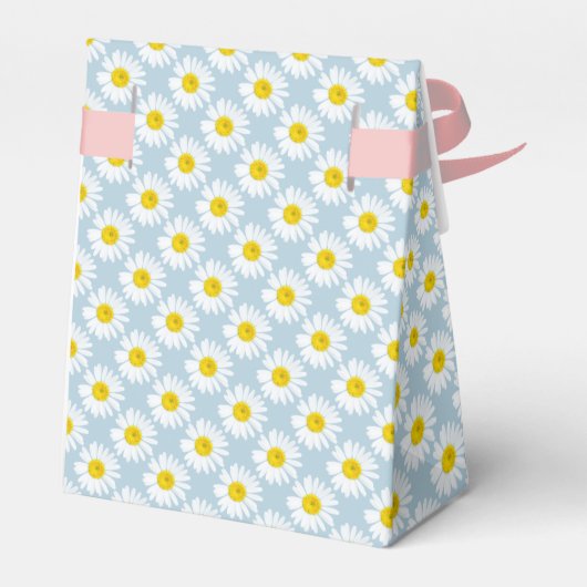 Daisy flower bedankdoosjes (Achterkant)