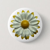 Daisy Flower - Bloemen Voorjaar Zomer Tuin Bloesem Ronde Button 5,7 Cm (Voorkant)