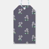 Daisy Flower boeket Cadeaulabel (Achterkant)