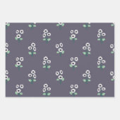 Daisy flower-boeket inpakpapier vel (Voorkant 2)