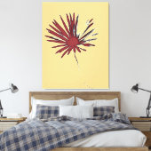 Daisy Flower c.1982 #2 - Fine art Wrapped Canvas Afdruk (Insitu (Slaapkamer))