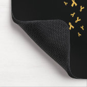 Daisy Flower Childhood Cancer Awareness Cadeaus Muismat (Hoek)