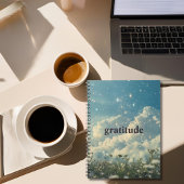 Daisy Flower Cloudy Esthetische Dankbaarheid Dagbo Notitieboek